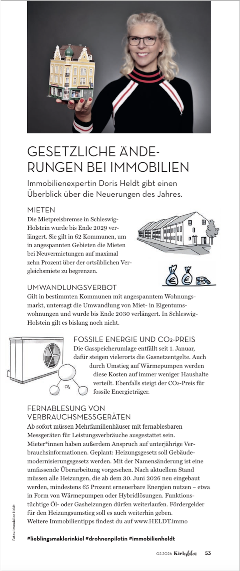 Gesetzliche Änderungen bei Immobilien 2026